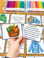 Kolorowanie Ilustracji Według Opisu ( wersja jesienna ) - Jesień