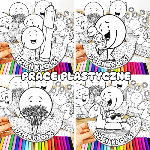 Dzień Kropki - Prace Plastyczne Bujane 