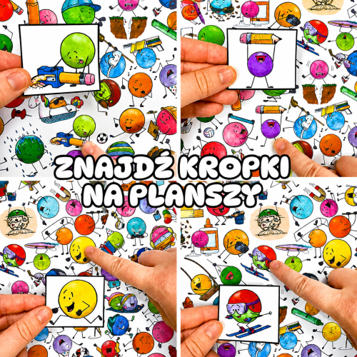 Dzień Kropki - Znajdź Kropkę na Planszy 