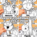 Dzień Kropki - Kropki z możliwością edycji imion    