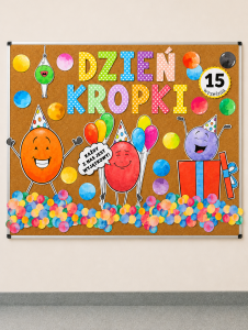 Dzień Kropki - Gazetka / Dekoracje (wzór 5)