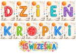 Dzień Kropki - Napis ( wzór 3 )