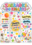 Zakładki do Książek -  Dzień Kropki ( wzór 4 )   