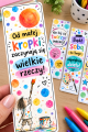 Zakładki do Książek -  Dzień Kropki ( wzór 4 )   