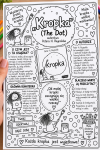 Książka  '' THE DOT'' - Dzień Kropki Wklejka A4 (czarno-biała ) 