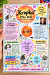 Książka  '' THE DOT'' - Dzień Kropki Wklejka A4 (kolorowa)