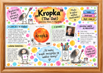 Książka  '' THE DOT'' - Plakat XXL ( Poziomy ) - Dzień Kropki 