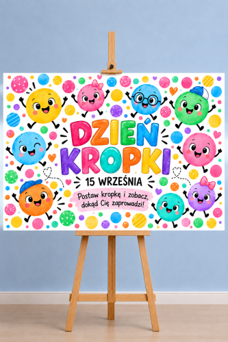 Dzień Kropki - Plakat XXL