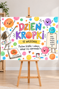 Dzień Kropki - Plakat XXL (wzór 2)