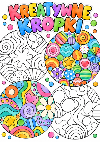 Kreatywne Kropki - Praca Plastyczna - Dzień Kropki