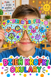 Okulary - Praca Plastyczna - Dzień Kropki