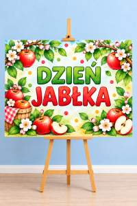 Dzień Jabłka- Plakat XXL ( wzór 1 )