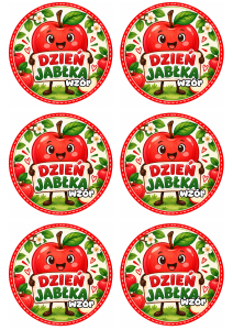 Odznaki / Medale ( wzór 1) - Dzień Jabłka