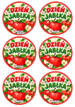 Odznaki / Medale ( wzór 3 ) - Dzień Jabłka  
