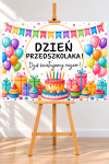 Plakat XXL ( wzór 2) - Dzień Przedszkolaka 