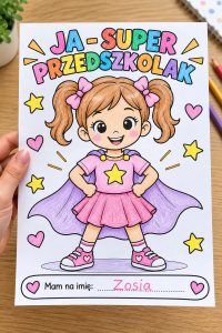 To Ja - Super Przedszkolak - Praca Plastyczna - Dzień Przedszkolaka