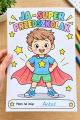 To Ja - Super Przedszkolak - Praca Plastyczna - Dzień Przedszkolaka 