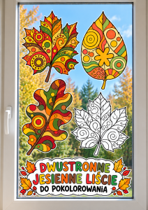 Dwustronne Jesienne Liście - Praca Plastyczna - Jesień