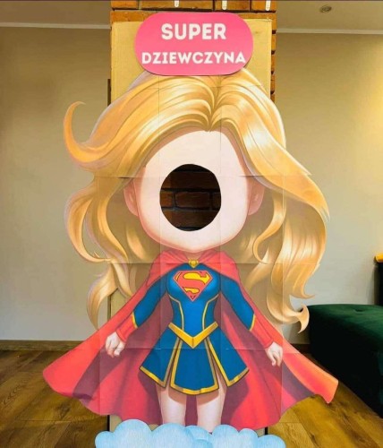 Fotobudka XXL Super Dziewczyna - Dzień Dziewczyny 
