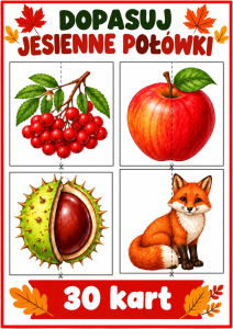 Dopasuj Jesienne Symbole - Jesień