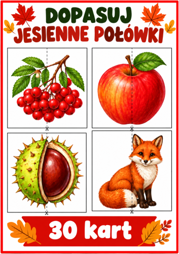 Dopasuj Jesienne Symbole - Jesień