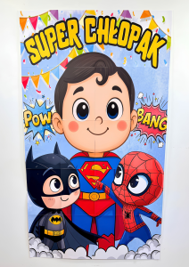  Super Chłopak -  Plakat  do dekoracji XXL  - Dzień Chłopaka 