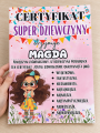 Certyfikat Super Dziewczyny ( wzór 2) - Dzień Dziewczyny