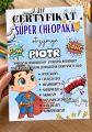  Certyfikat Super Chłopaka (wzór 1) - Dzień Chłopaka 