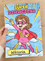 Kolorowanka z możliwością wpisania imienia (wzór 2) - Dzień Dziewczyny