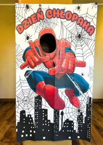  Fotobudka XXL - Spiderman  - Dzień Chłopaka 