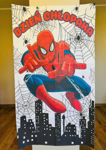 Plakat / Fotobudka XXL - Spiderman - Dzień Chłopaka 
