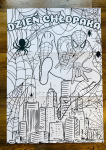  Kolorowanka XXL Spiderman - Dzień Chłopaka 