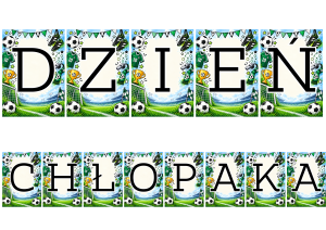 Dzień Chłopaka - Napis ( wzór 6 )  