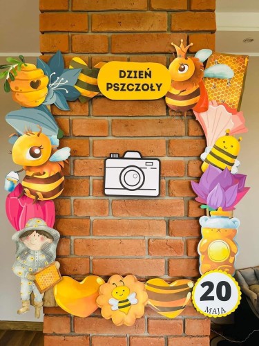 Fotobudka /  Ramka Do Zdjęć- Dzień Pszczoły