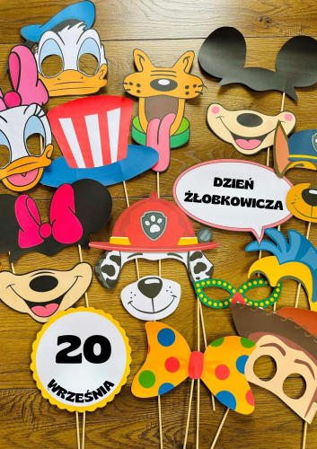 Dzień Żłobkowicza- Elementy do zdjęć 