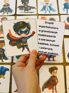 Znajdź Superbohatera/ Superbohaterkę- Dzień Chłopaka 