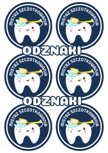 Dzień Dentysty - Odznaki Mistrza Szczotkowania