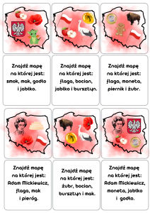  Znajdź na Mapie- Według Opisu - Dzień Niepodległości / Święto Konstytucji 3 Maja / Polska -