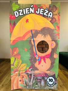Dzień Jeża- Fotobudka/ Plakat XXL 