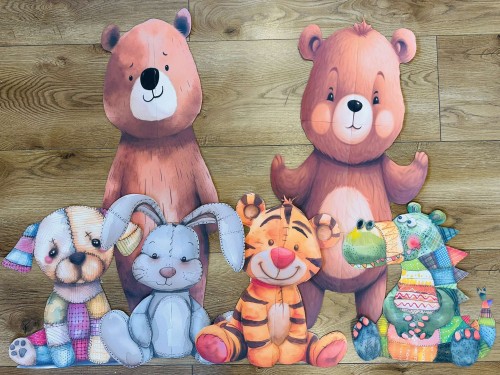 Dzień Pluszowego Misia - Dekoracje /Ilustracje