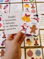 Święta / Boże Narodzenie- Znajdź na obrazku- elementy z opisami 