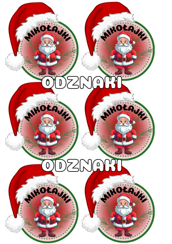 Mikołajki - Odznaki