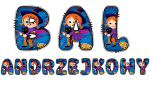Andrzejki- Bal Andrzejkowy - Napis/ Giralnda