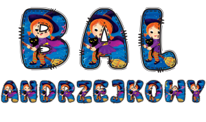 Andrzejki- Bal Andrzejkowy - Napis/ Giralnda