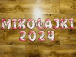 Mikołajki 2025- Napis/ Girlanda