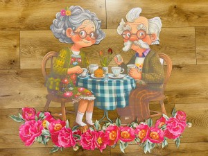 Dzień Babci i Dziadka- Ilustracja/ Dekoracja (przy stoliku)