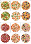 Dzień Pizzy - Pizza - Dopasuje Kółeczka