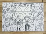 Bal Karnawałowy - Kolorowanka XXL