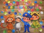 Bal Karnawałowy/ Karnawał - Dekoracje Dzieci + Napis