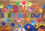 Bal Karnawałowy/ Karnawał - Napis Kolorowy 
